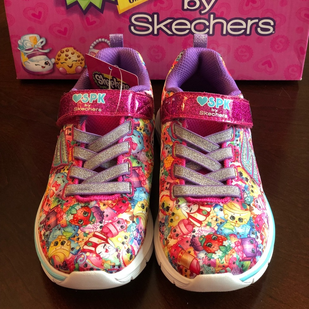 Girls Shopkins Sneakers by Sketchers